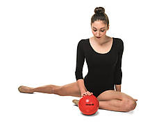 М'яч для художньої гімнастики 420 г червоний Original Ritmica L 34