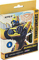 Крейда воск. "Kite" №TF19-076 8кольор. Jumbo Transformers(12)