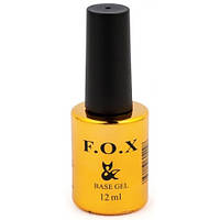 База для гель лаку FOX Base Strong Gel, 14 мл