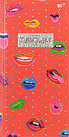 Блокнот B6+ тв. обкл. 96арк. кліт."YES" Turnowsky.Pattern lips, інтегр.,фольга,УФ №151443