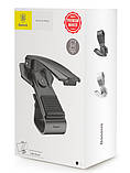 Тримач автомобільний BASEUS Mouth Car Mount, чорний, фото 6