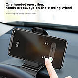 Тримач автомобільний BASEUS Mouth Car Mount, чорний, фото 7