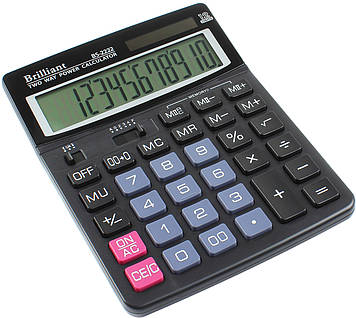 Калькулятор "Brilliant" №BS-2222 (12-розряд.)