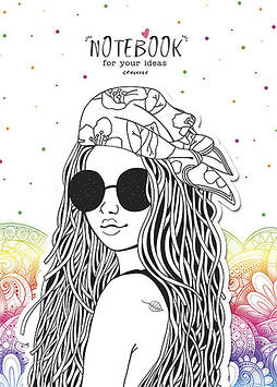 Блокнот A5 50арк. лін. карт. "Student" №A5-GB-050-820L/Школярик/(8)(112)