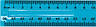 Лінійка пласт. 30см №D9800-03 блакитна(30), фото 3