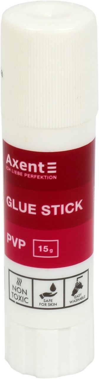 Клей-олівець "Axent" №7112 15гр PVP(20)(600)