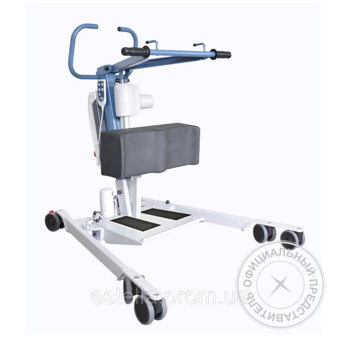 ПІД'ЄМНИК (вертикалізатор) для пацієнтів WAYUP-XL з електрично відкривними ніжками, NAUSICAA Medical