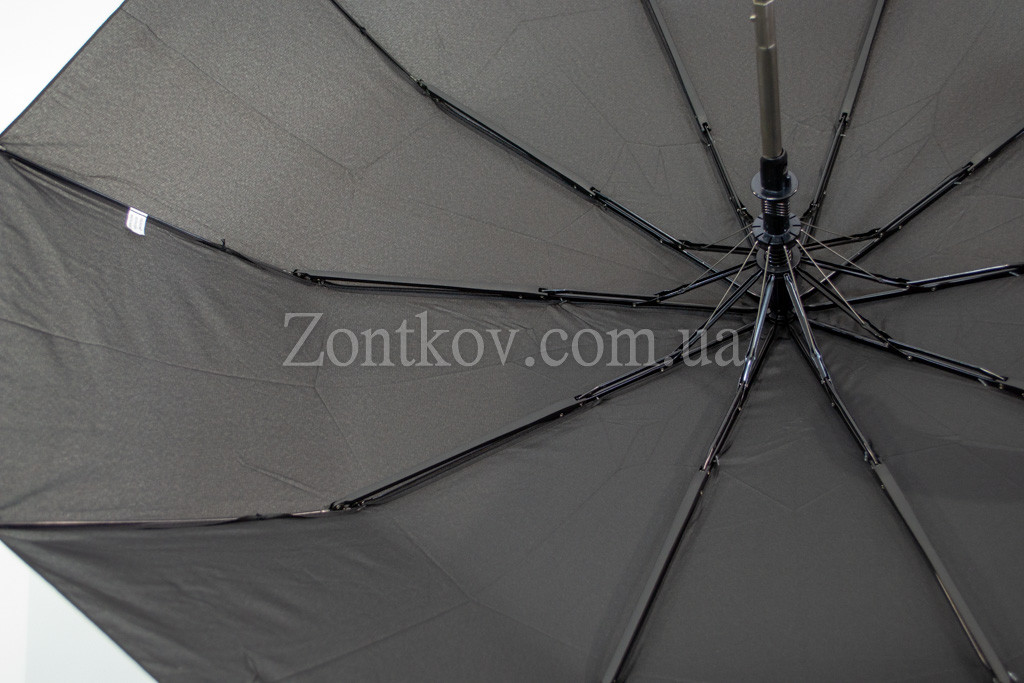 Мужской зонт полуавтомат на 10 спиц из углепластика системы "антиветер" от фирмы "Feeling Rain" - фото 10 - id-p306016770