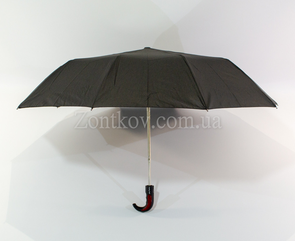 Мужской зонт полуавтомат на 10 спиц из углепластика системы "антиветер" от фирмы "Feeling Rain" - фото 8 - id-p306016770