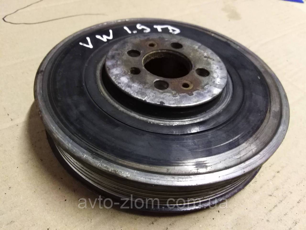 Шків колінвала струмковий Volkswagen Golf 3, Passat B4, Гольф 3, Пассат Б4 1,9 TDI.