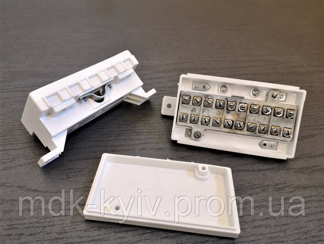 КРН-10х2 - пластиковая телефонная распределительная коробка с винтовым ...