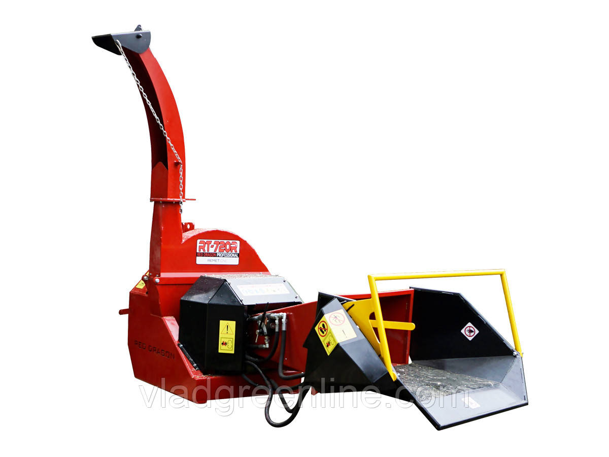 Щепоріз Remet RT-720RH (170 мм, 55 л.с., BOM, з гідравлічною помпою)