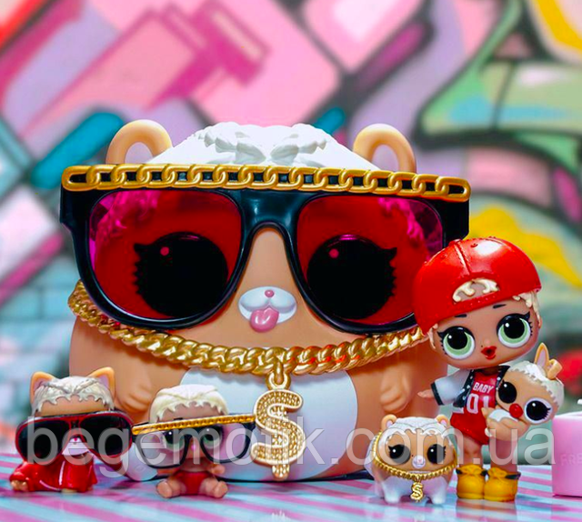 L.O.L. Surprise ЛОЛ Большой Питомец Секретные Месседжи Хомяк LOL Biggie ...