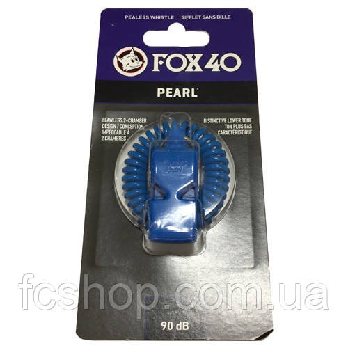 Свисток FOX 40 Original Whistle Pearl Safety 9702-0505, Синій, Розмір (EU) — 1SIZE
