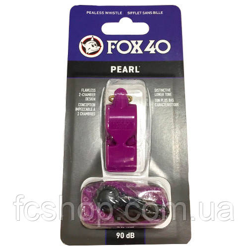 Свисток FOX 40 Original Whistle Pearl Safety 9703-0808, Фіолетовий, Розмір (EU) — 1SIZE