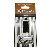 Свисток FOX 40 Classic Whistle Official 9907-0008, Чорний, Розмір (EU) — 1SIZE