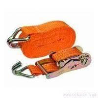 Стяжка вантажу, 5t. 50 mm.x5m.(0.5+4.5) пластик. ручка DK-3919.1