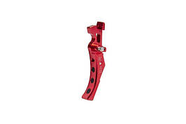 Спусковий гачок CNC Aluminum Advanced Trigger (Style D) - Red [Maxx Model Products] (для страйкболу)