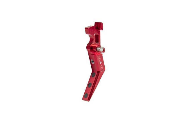 Спусковий гачок CNC Aluminum Advanced Trigger (Style A) - Red [Maxx Model Products] (для страйкболу), фото 1