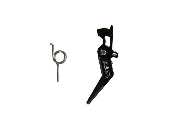 Спусковий гачок CNC Aluminum Advanced Trigger (Style A) - Black [Maxx Model Products] (для страйкболу), фото 4