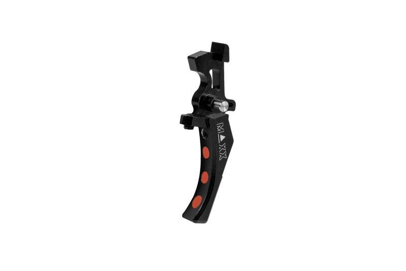 Спусковий гачок CNC Aluminum Advanced Speed Trigger (Style D) - Black [Maxx Model Products] (для страйкболу)