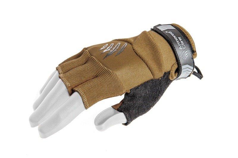 Rękawice taktyczne Armored Claw Accuracy Cut Hot Weather - Tan [Armored Claw] (для страйкболу)