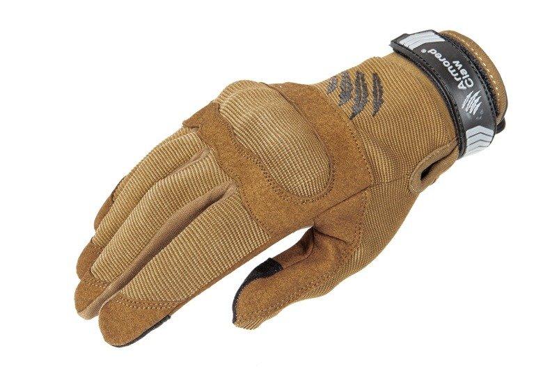 Rękawice taktyczne Armored Claw Shield Flex™ Hot Weather - Tan [Armored Claw] (для страйкболу)