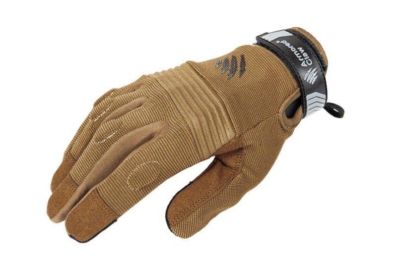 Rękawice taktyczne Armored Claw CovertPro Hot Weather - Tan [Armored Claw] (для страйкболу)