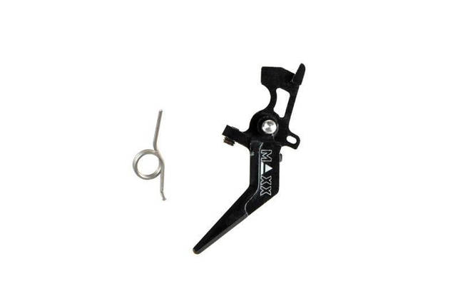Спусковий гачок CNC Aluminum Advanced Speed Trigger (Style A) - Black [Maxx Model Products] (для страйкболу), фото 4