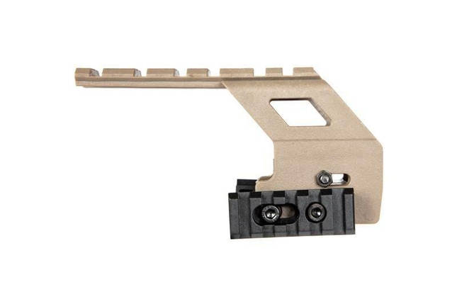 Szyna RIS do pistoletów serii G - Tan [Ultimate Tactical] (для страйкболу), фото 3