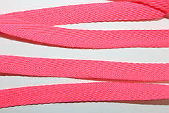 Тесьма Стрічка кіперна 10мм малиновий бобіна 50м