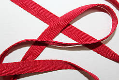 Тесьма Стрічка кіперна 10мм червоний бобіна 50м