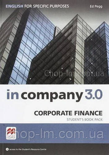 In Company 3.0 ESP Corporate Finance student's Book Pack / Підручник