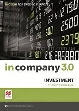In Company 3.0 ESP Investment student's Book Pack / Підручник