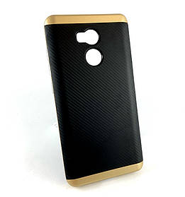 Чохол накладка на задню панель Ipaky Carbon для Xiaomi Redmi 4 pro
