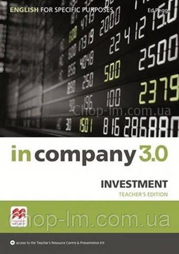 In Company 3.0 ESP Investment teacher's Pack / Книга для вчителя