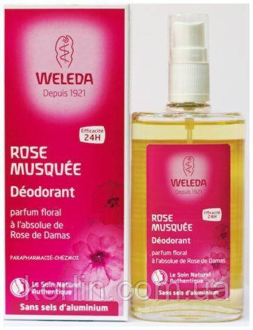 Weleda Rose Musquee Deodorant Натуральний дезодорант Троянда без солей алюмінію