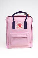 Городской рюкзак Fjallraven Kanken Classic 16 л, розово-синий