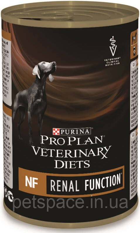 Консервований корм Pro Plan Veterinary Diets NF для собак всех порід при хворобах нирок, 400г.