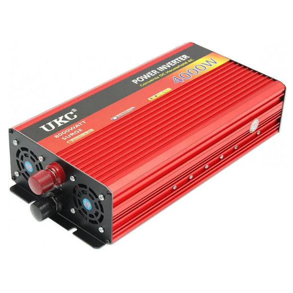 Перетворювач автоінвертор UKC 24V-220V AR 4000W з функції плавного пуску