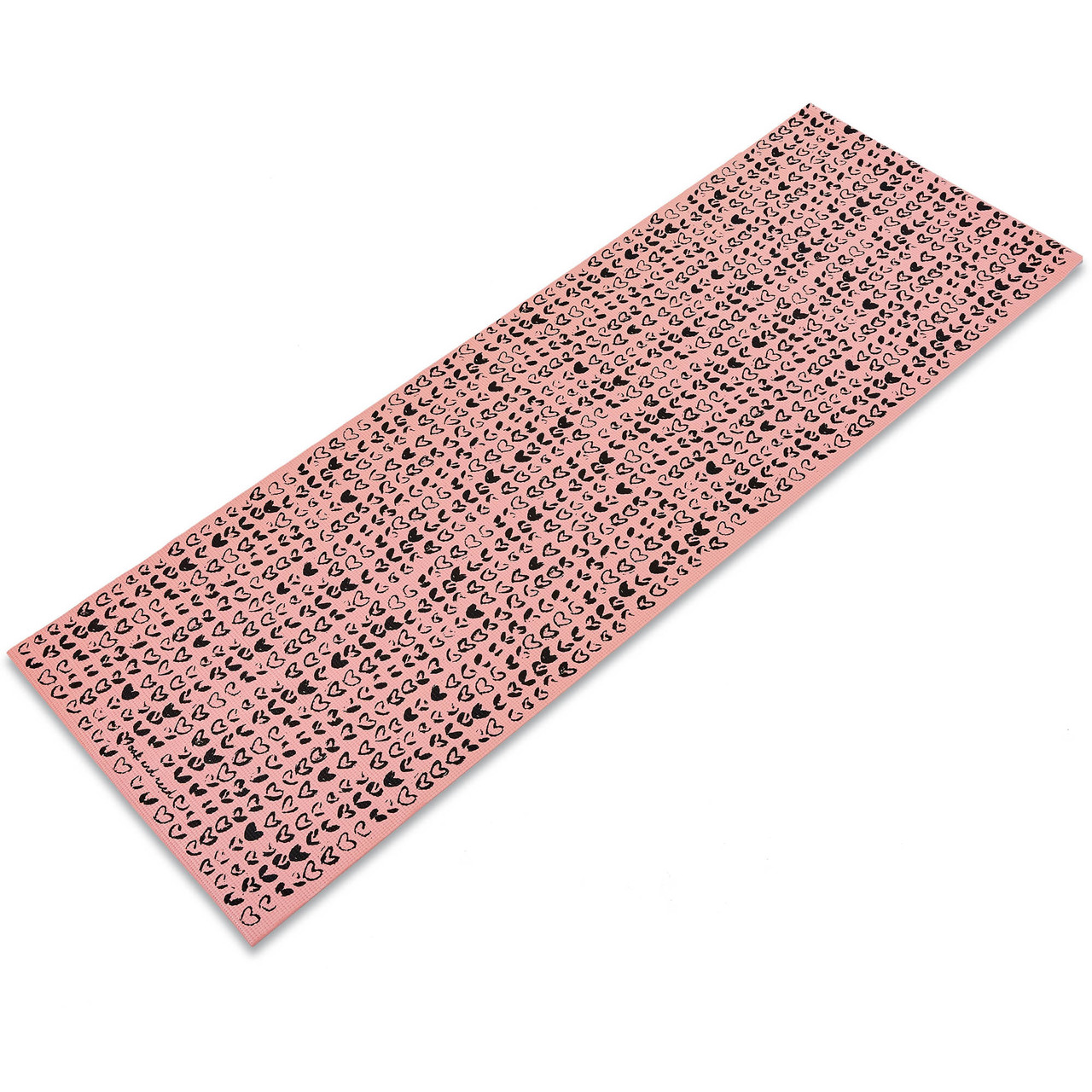 Килимок для фітнесу та йоги двошаровий SP-Planeta CLOTH 0183 4 мм рожевий