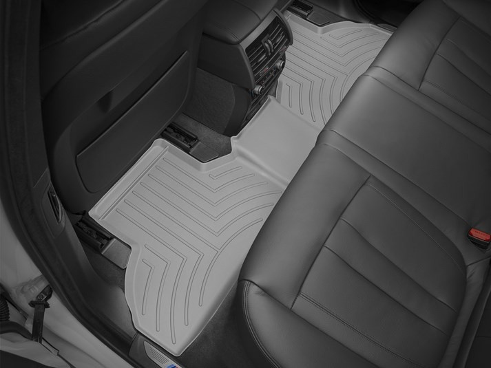 Килими гумові WeatherTech BMW X5 (F15) 2014-2018 задні сірі