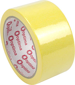 Стрічка клейка малярна "Optima" 48ммх27м жовта №O45342(1)