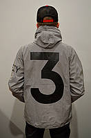 Куртка чоловіча Adidas Yeezy Y-3 рефлективна сіра