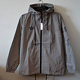 Куртка чоловіча Adidas Yeezy Y-3 рефлективна сіра, фото 3