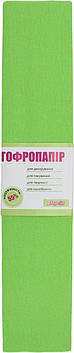Папір гофра №5 2м х50см 55% 26,4г/м2 "1В" №701529 (салатовий)(10)(200)