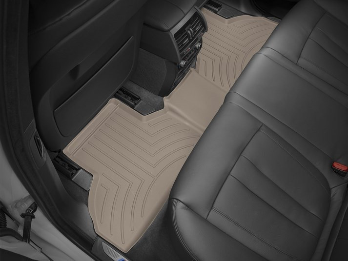 Килими гумові WeatherTech BMW X6 (F16) 2015-2018 задні бежеві