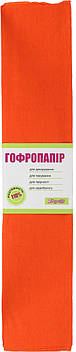 Папір гофра №7 2м х50см 110% 35,7г/м2 "1В" №701534 (помаранчевий)(10)(200)