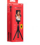 Штатив селфи Monopod Borofone BY5 тринога з кнопкою BT, фото 6