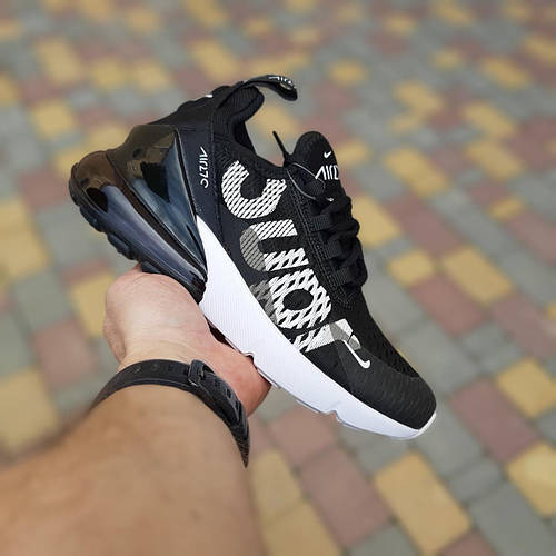 Купить Летние мужские кроссовки NIKE 270 для бега черные купить Украина ...